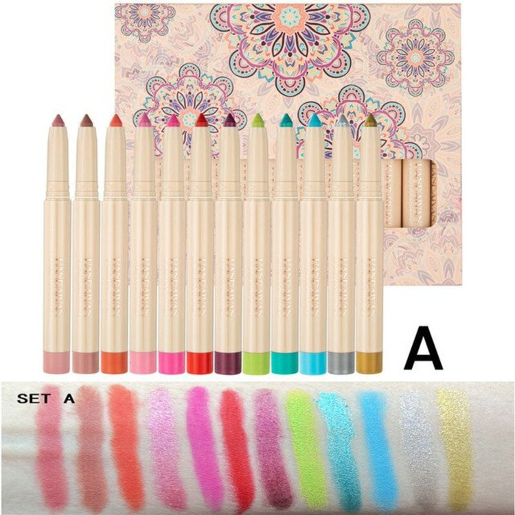 سایه چشم استیکی مدادی پیچی تراشدار پیگمنت بالا
