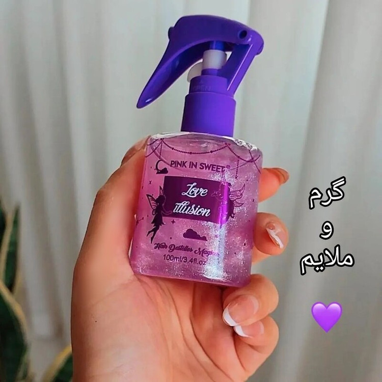 عطر مو شاین زنانه ماندگار و پخش بوی عالی