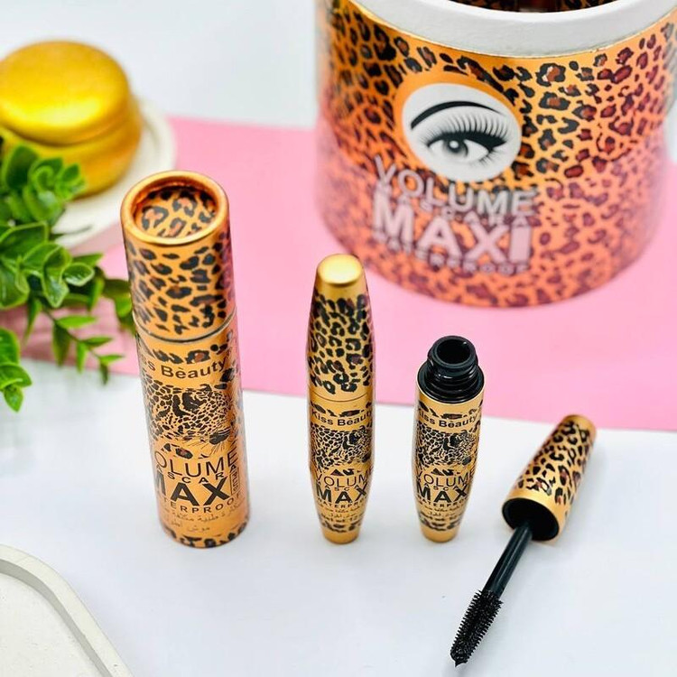 ریمل پلنگی کیس بیوتی مشکی و بلند کننده و حجم دهنده مژه