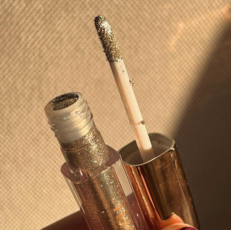 سایه مایع گلیتری چشم، رنگی ضد آب
