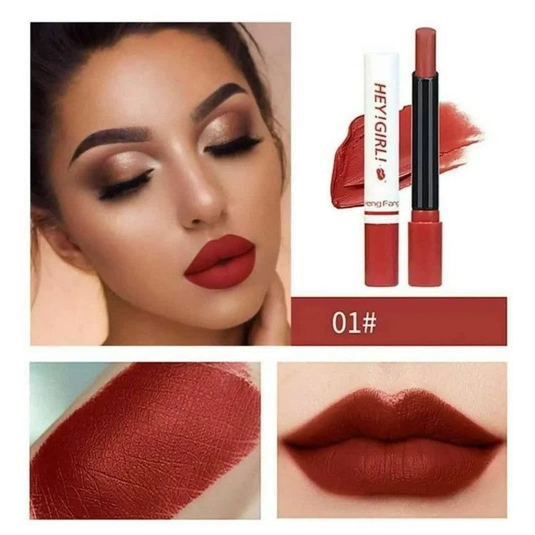 رژلب سیگاری جامد مخملی هنگ فنگ پک 4 تایی